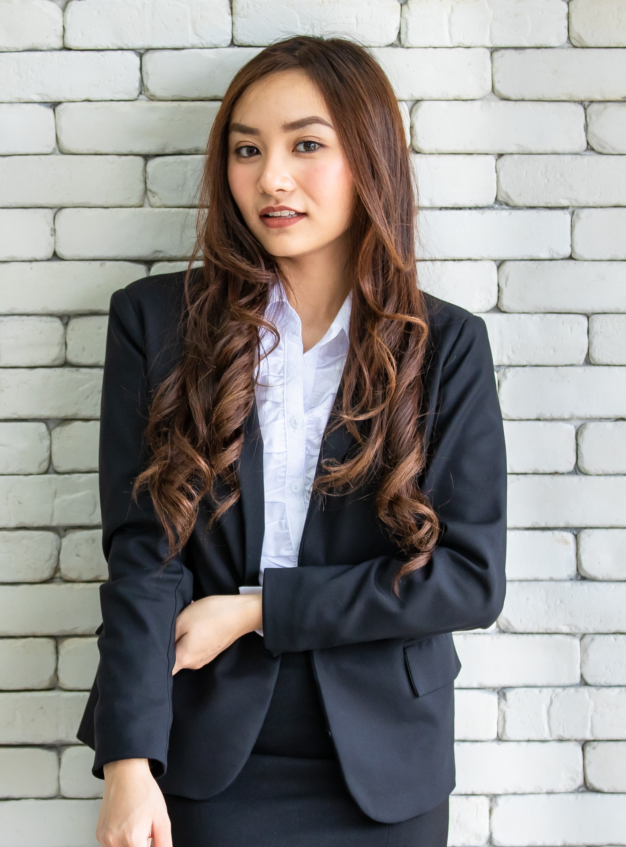 Woman with Brown Hair